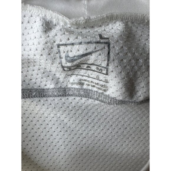 Nike Mens White Dri-Fit Athletic T-Shirt Lightweight Breathable Mesh Size XL - Picture 5 of 8